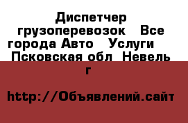 Диспетчер грузоперевозок - Все города Авто » Услуги   . Псковская обл.,Невель г.